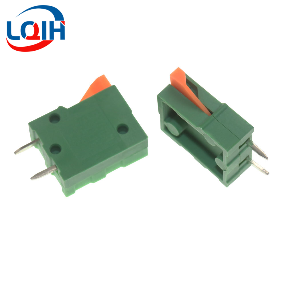 10Pcs Pitch 2.54mm KF141V Push - Push Fit Connector 评论和价格