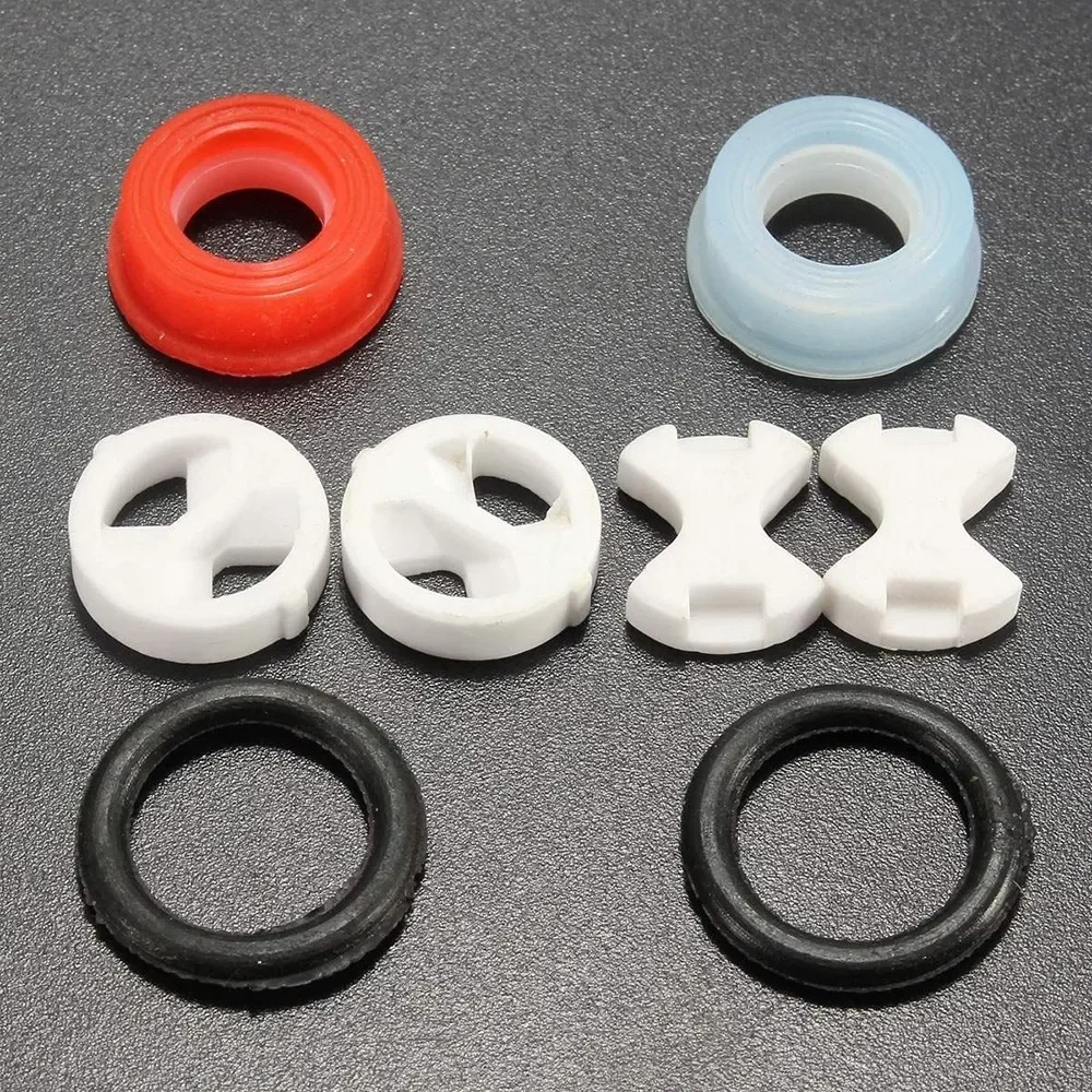 6PCS/set Ceramic Disc Silicon  - Silicone Tap Washer 评论和价格