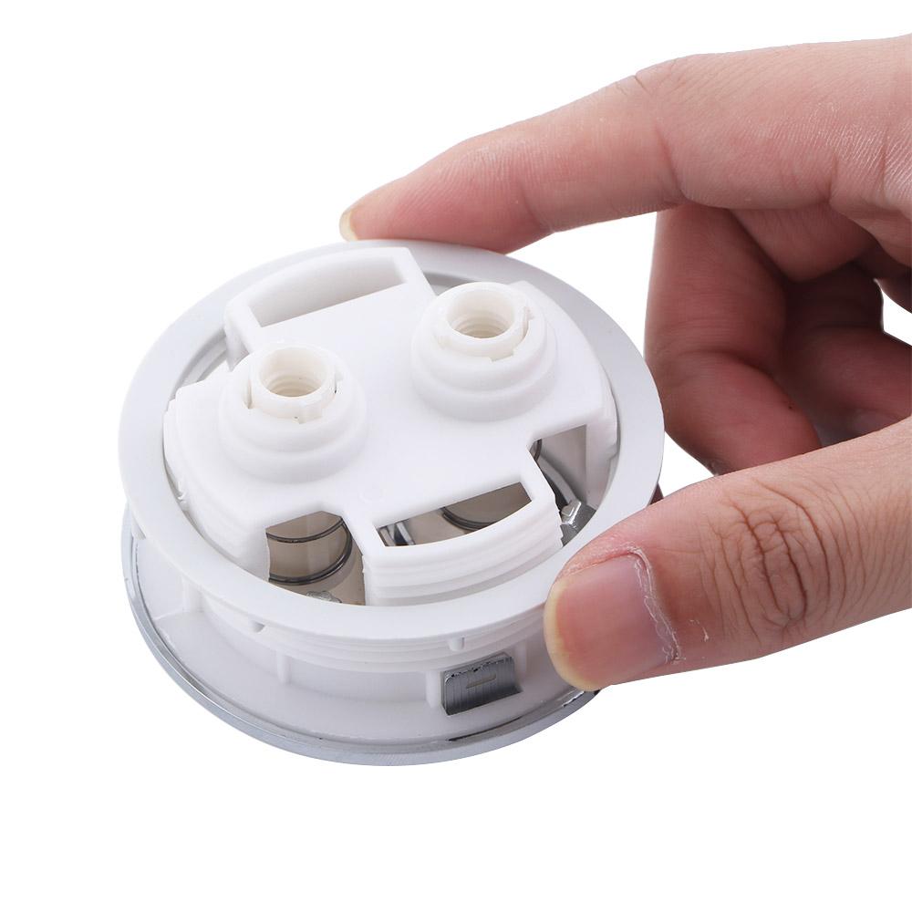 Round Dual Push Flushing Flush - Toilet Fill Valve 评论和价格