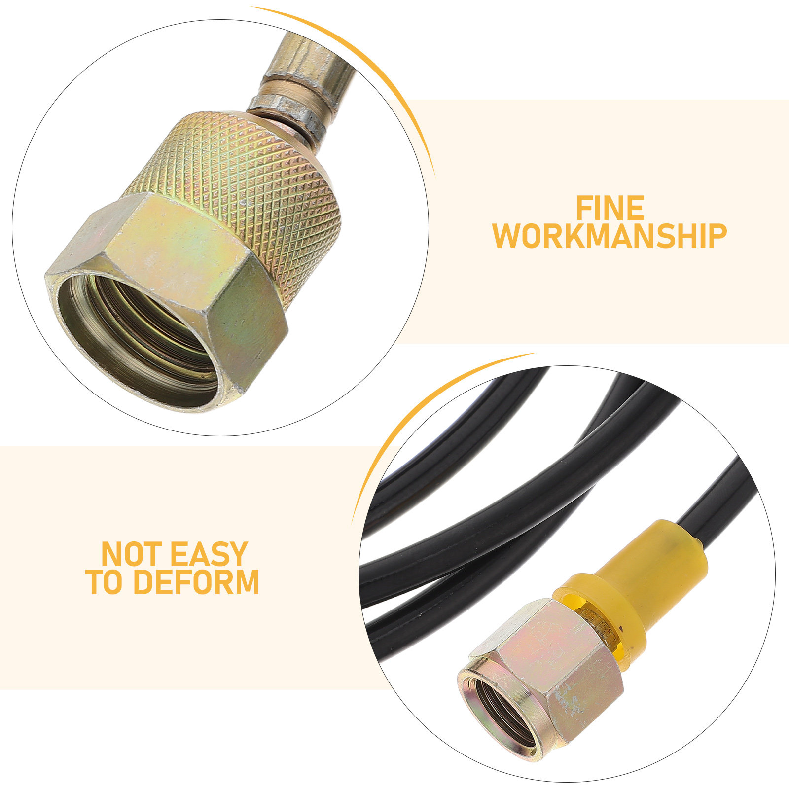 Hydraulic Pressure Gauge Hose  - Flexible Hose Braided 评论和价格