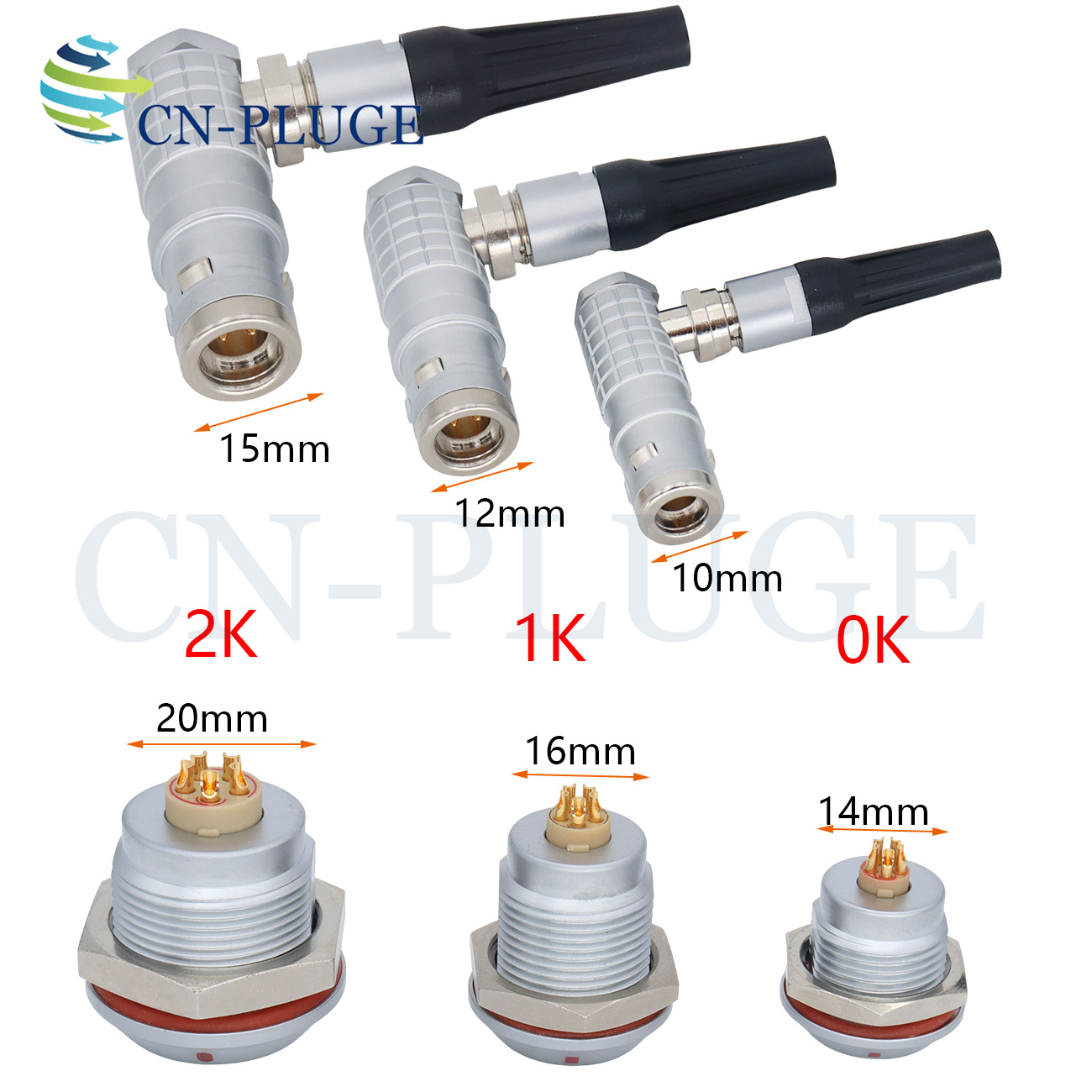 FHG 0K 1K 2K Series 2~32Pin Ri - Push Fit Connector 评论和价格