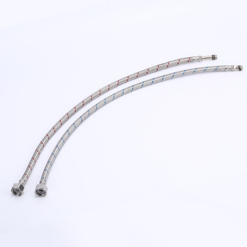 G1/2 60cm 1 Pair Stainless Ste - Flexible Hose Braided 评论和价格