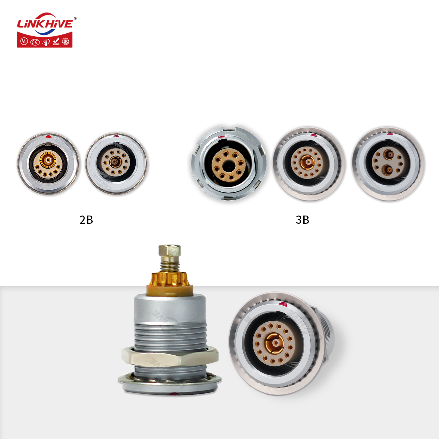 Compatible with LEMO FGG/EGG P - Push Fit Connector 评论和价格