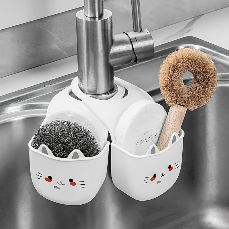 Cartoon Cat Basket Soft Buckle - Silicone Tap Washer 评论和价格