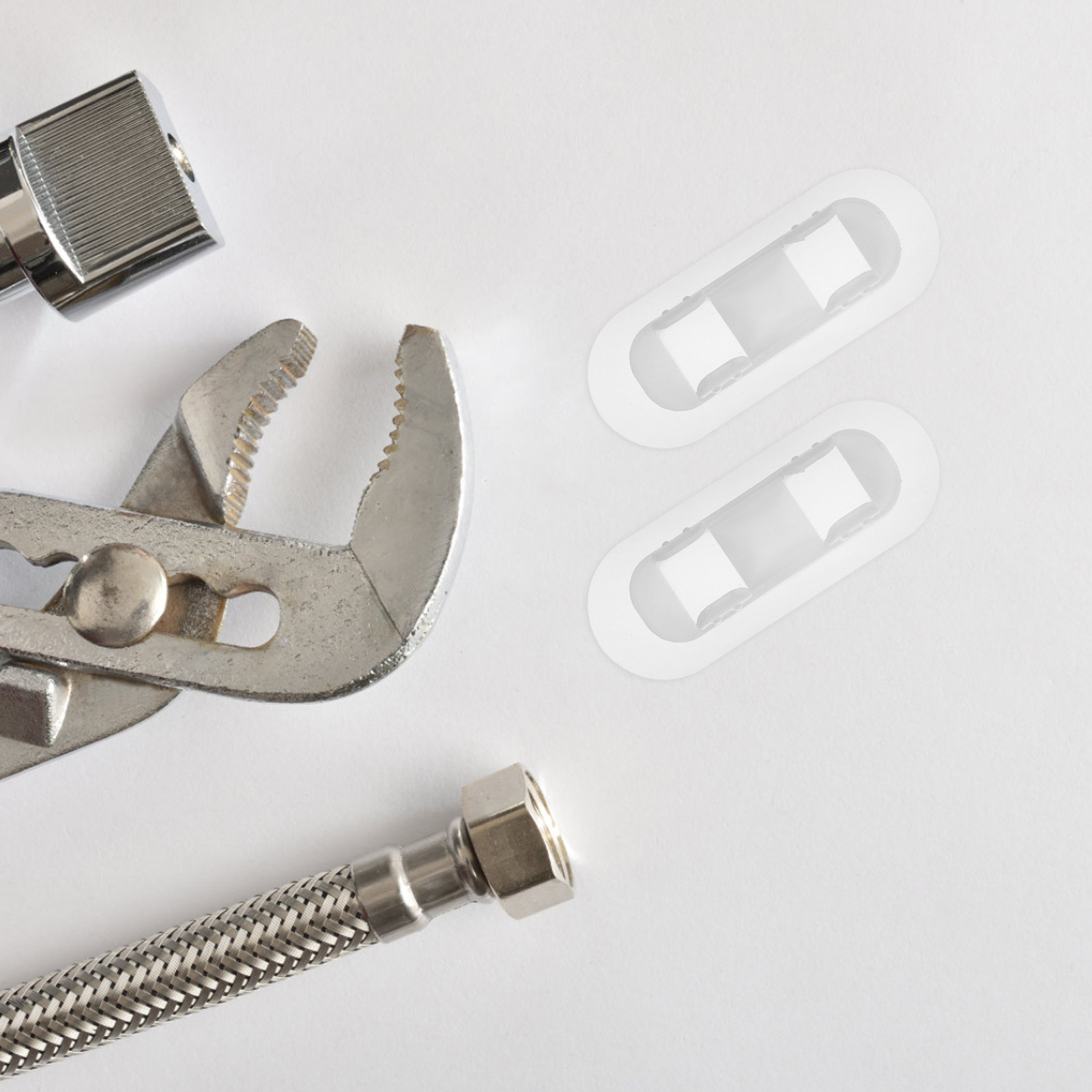 20Pcs Self-Adhesive Pipe Clamp - Drain Pipe Clip 评论和价格