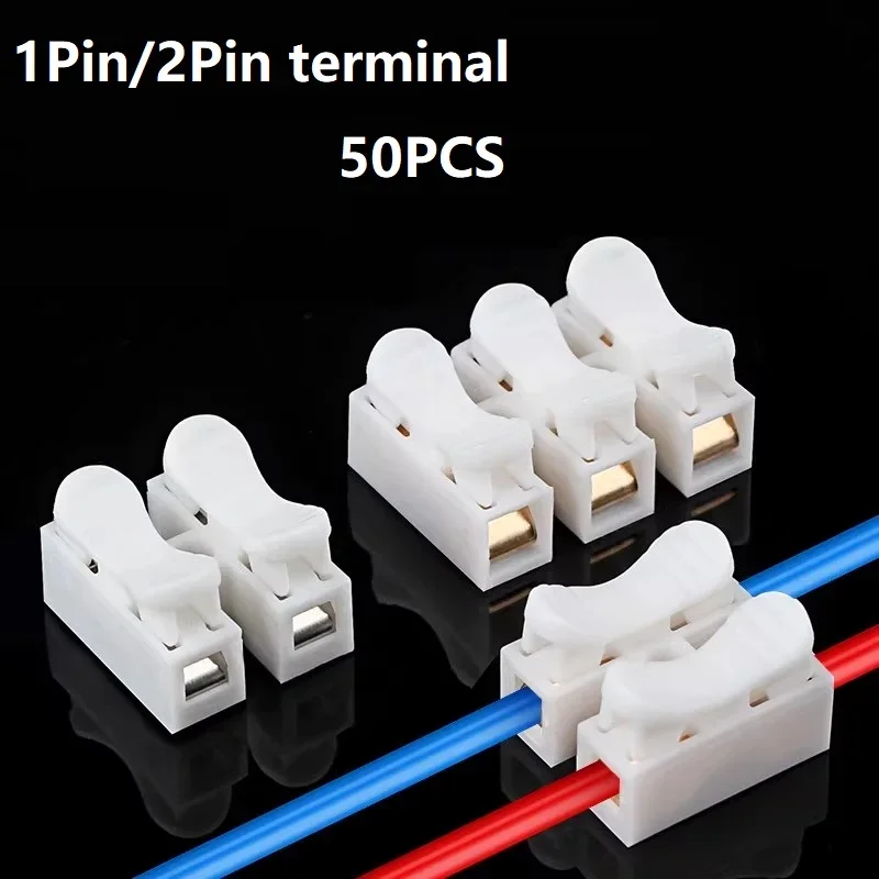 50pcs Push Quick Wire Cable CH - Push Fit Connector 评论和价格