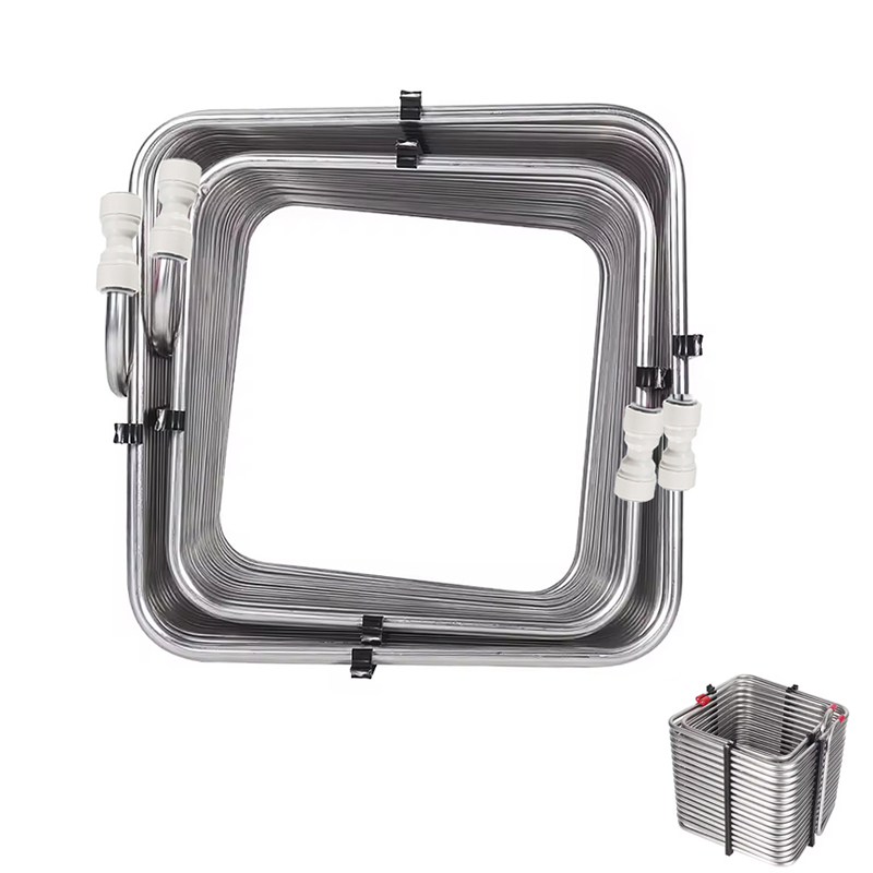 SS 304 Square Coils,Homebrew C - Push Fit Connector 评论和价格